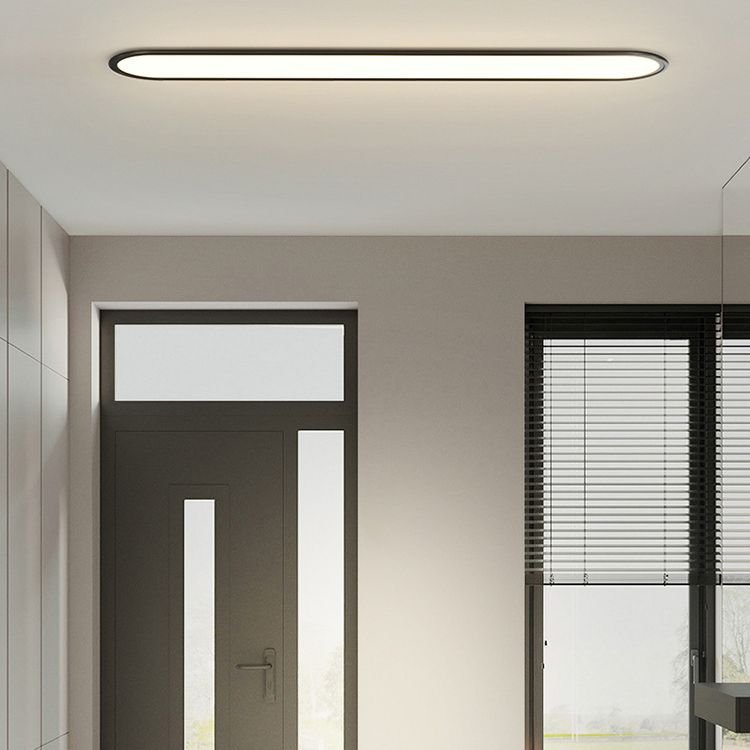Nowoczesna Owalna Lampa Sufitowa LED Ściemnialna View 11