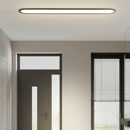 Nowoczesna Owalna Lampa Sufitowa LED Ściemnialna View 11