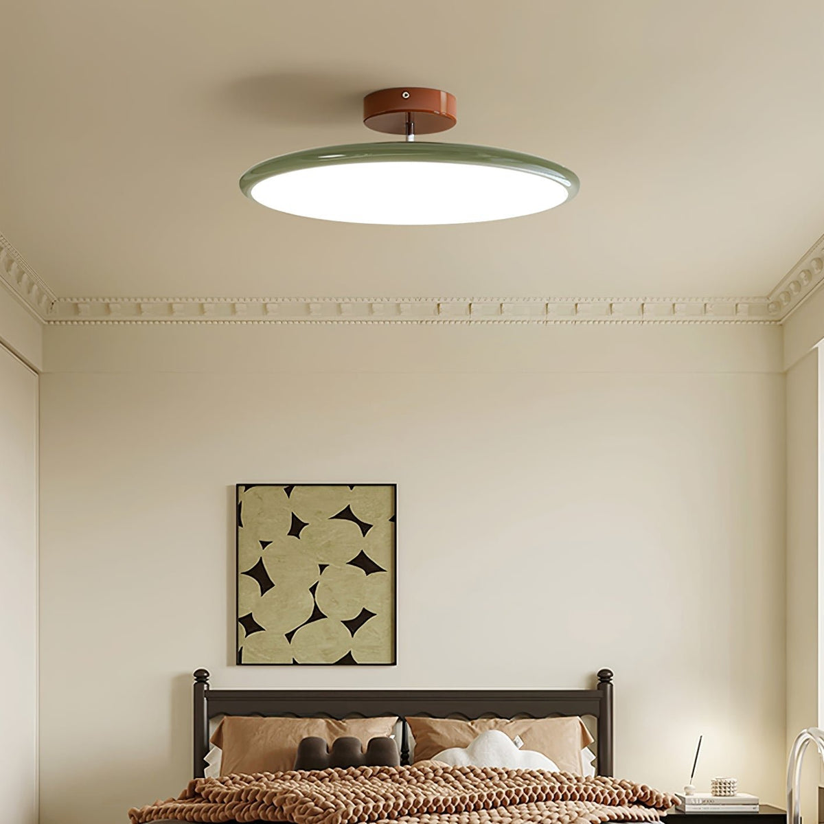 Nowoczesna Regulowana Kolorowa Lampa Sufitowa do Sypialni View 15