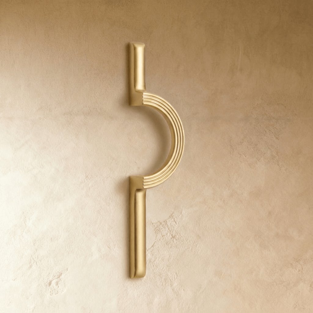 Nowoczesny Cynkowy Uchwyt Meblowy z Okrągłym Zdobieniem Hero