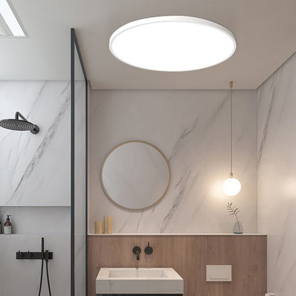 Okrągła Łazienkowa Lampa Sufitowa LED IP44 Detail