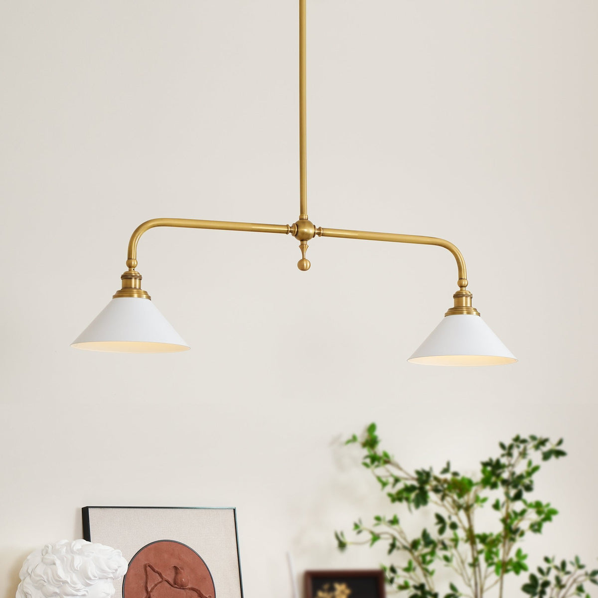 Retro Vintage Ceramiczna Lampa Wisząca z Kloszem Back