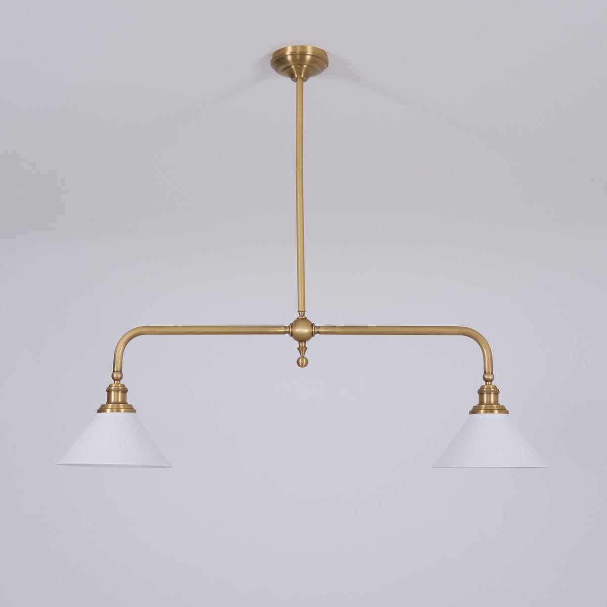 Retro Vintage Ceramiczna Lampa Wisząca z Kloszem View 16