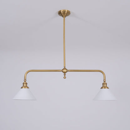 Retro Vintage Ceramiczna Lampa Wisząca z Kloszem View 16