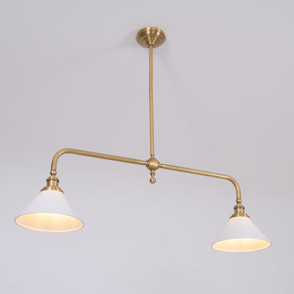 Retro Vintage Ceramiczna Lampa Wisząca z Kloszem View 18