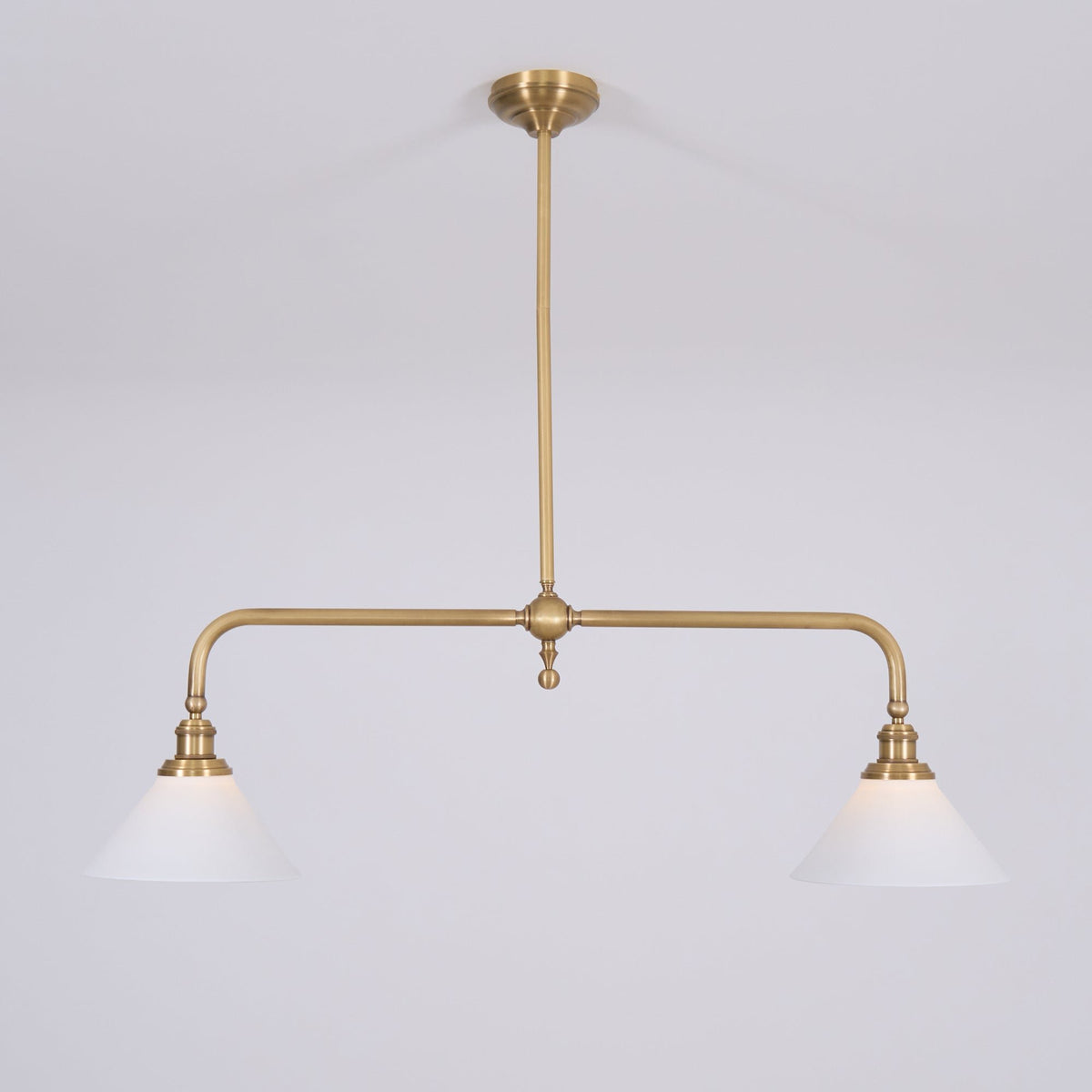 Retro Vintage Ceramiczna Lampa Wisząca z Kloszem View 19