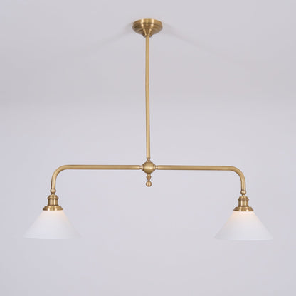 Retro Vintage Ceramiczna Lampa Wisząca z Kloszem View 19