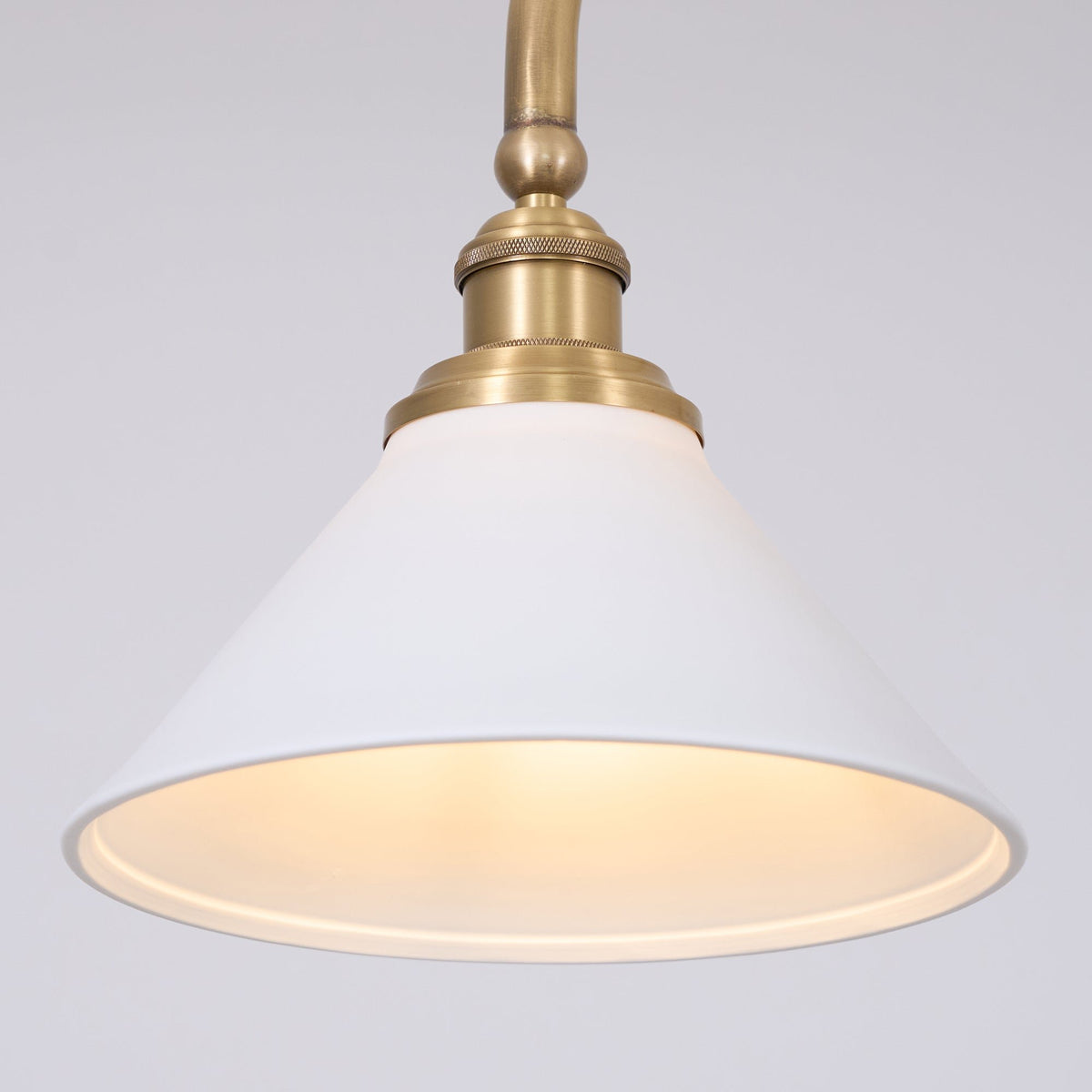 Retro Vintage Ceramiczna Lampa Wisząca z Kloszem View 22