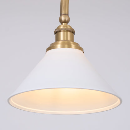 Retro Vintage Ceramiczna Lampa Wisząca z Kloszem View 22