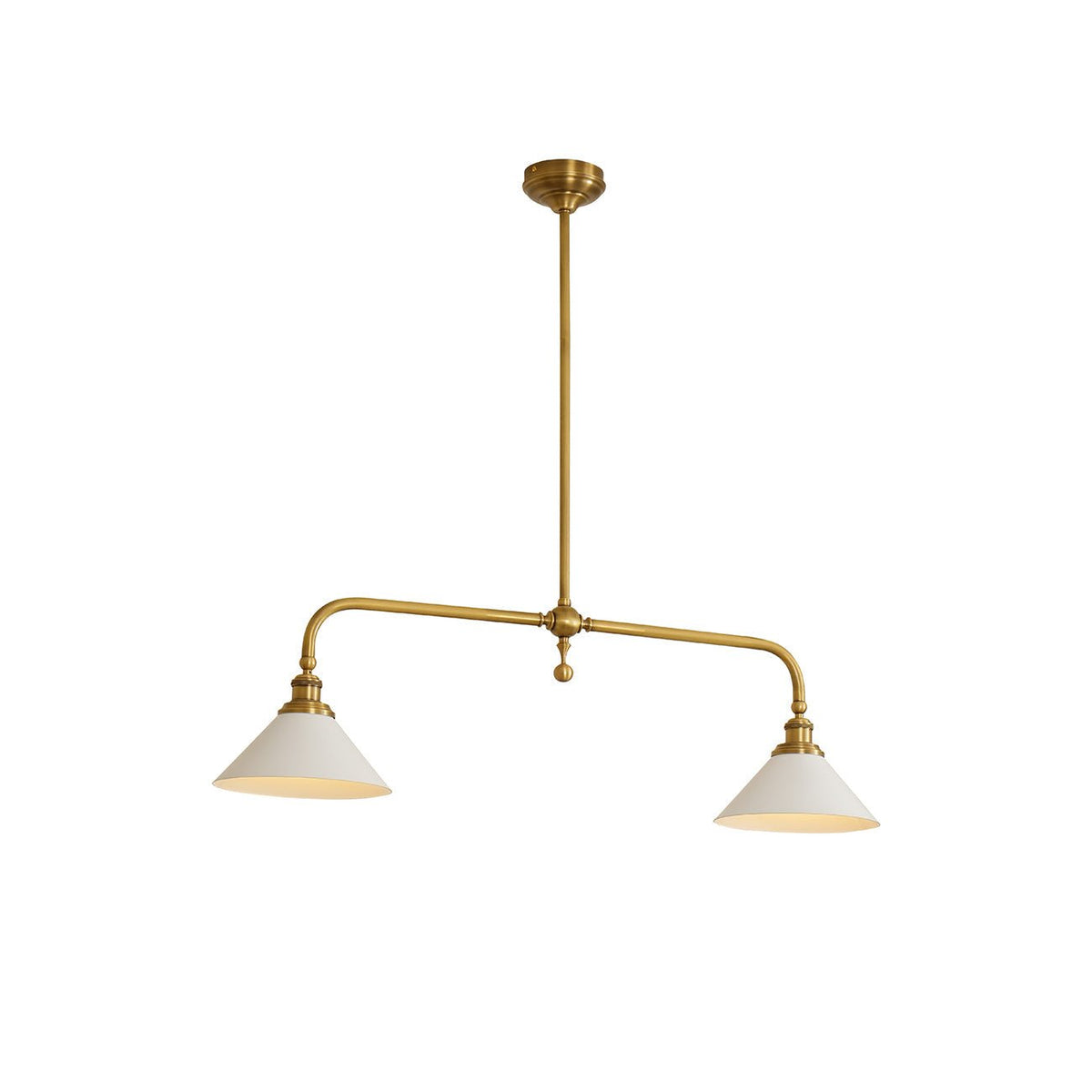 Retro Vintage Ceramiczna Lampa Wisząca z Kloszem View 33