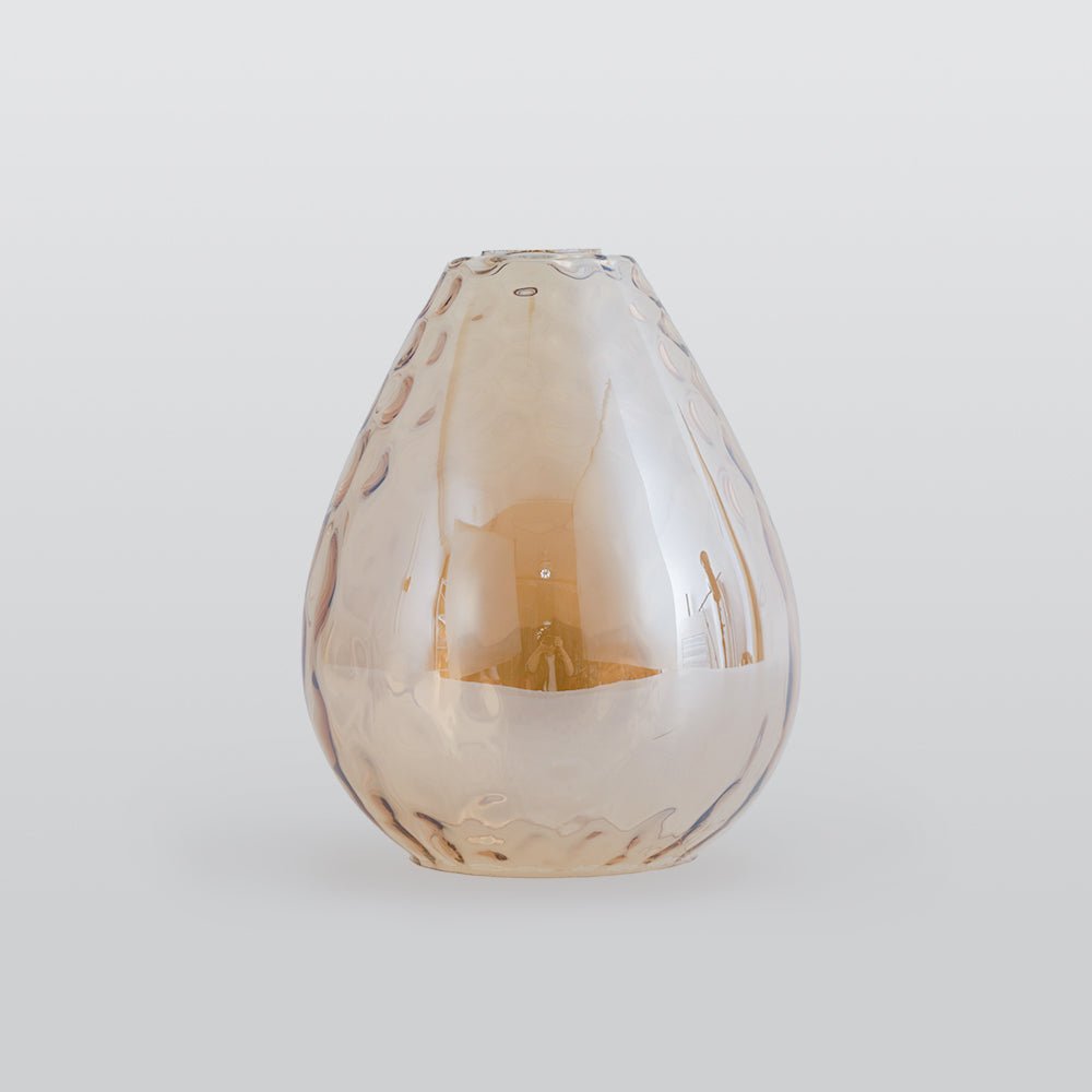 Szklana Lampa Wisząca Łza Organiczny Klosz View 14