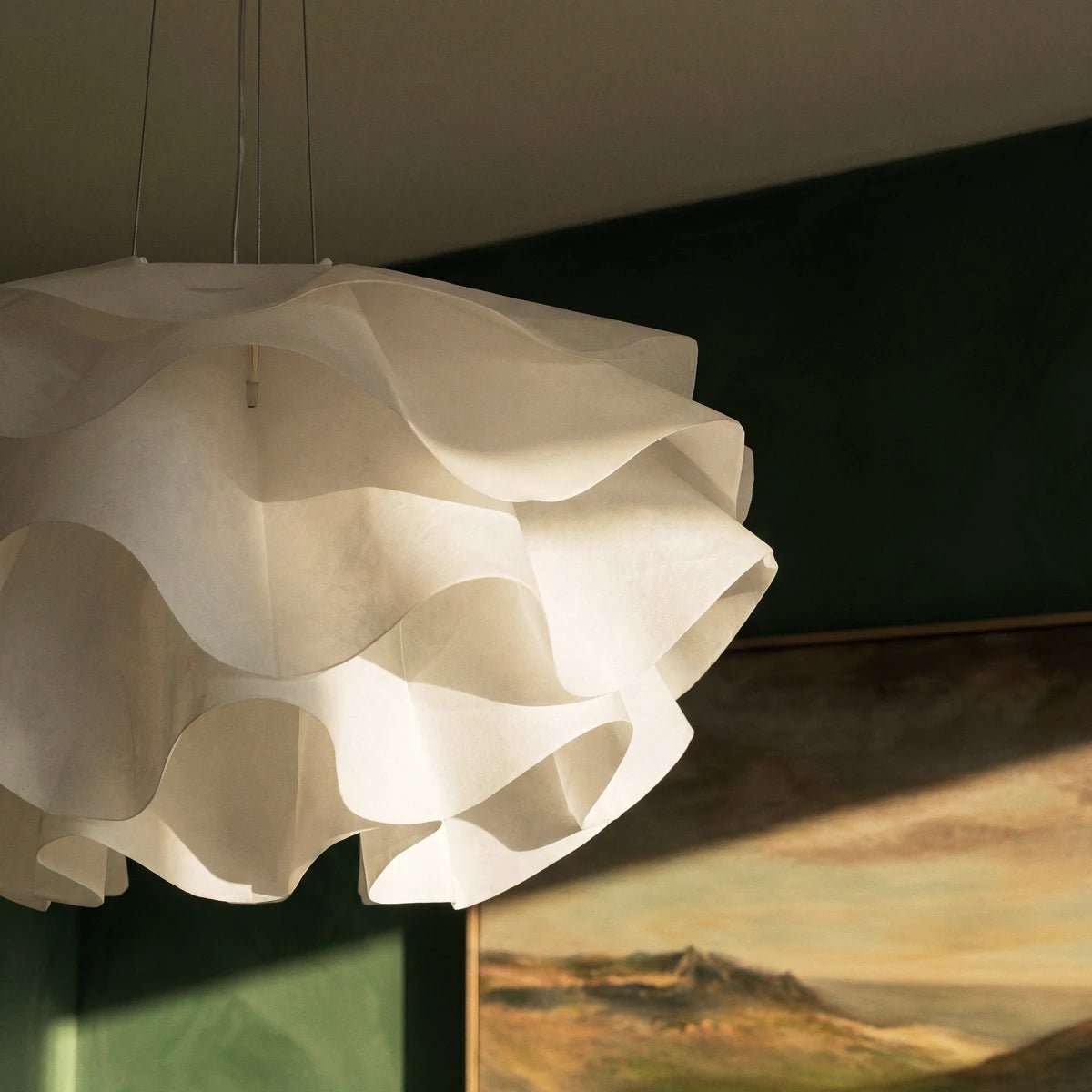 Współczesna Akrylowa Lampa Żyrandol LED Kwiatowa View 11